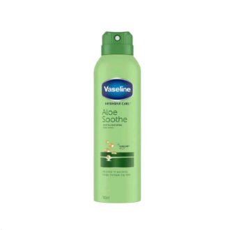 اسپری لوسیون وازلین آلوئه‌ورا (سبز) حجم 190 میل مدل Vaseline Aloe Soothe